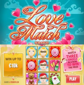 Игровой автомат Love Match Scratch играть бесплатно
