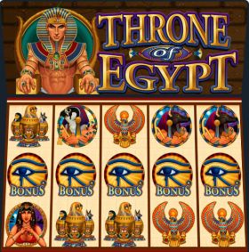 Игровой автомат Throne of Egypt играть бесплатно