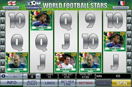 Top Trumps World Football Stars